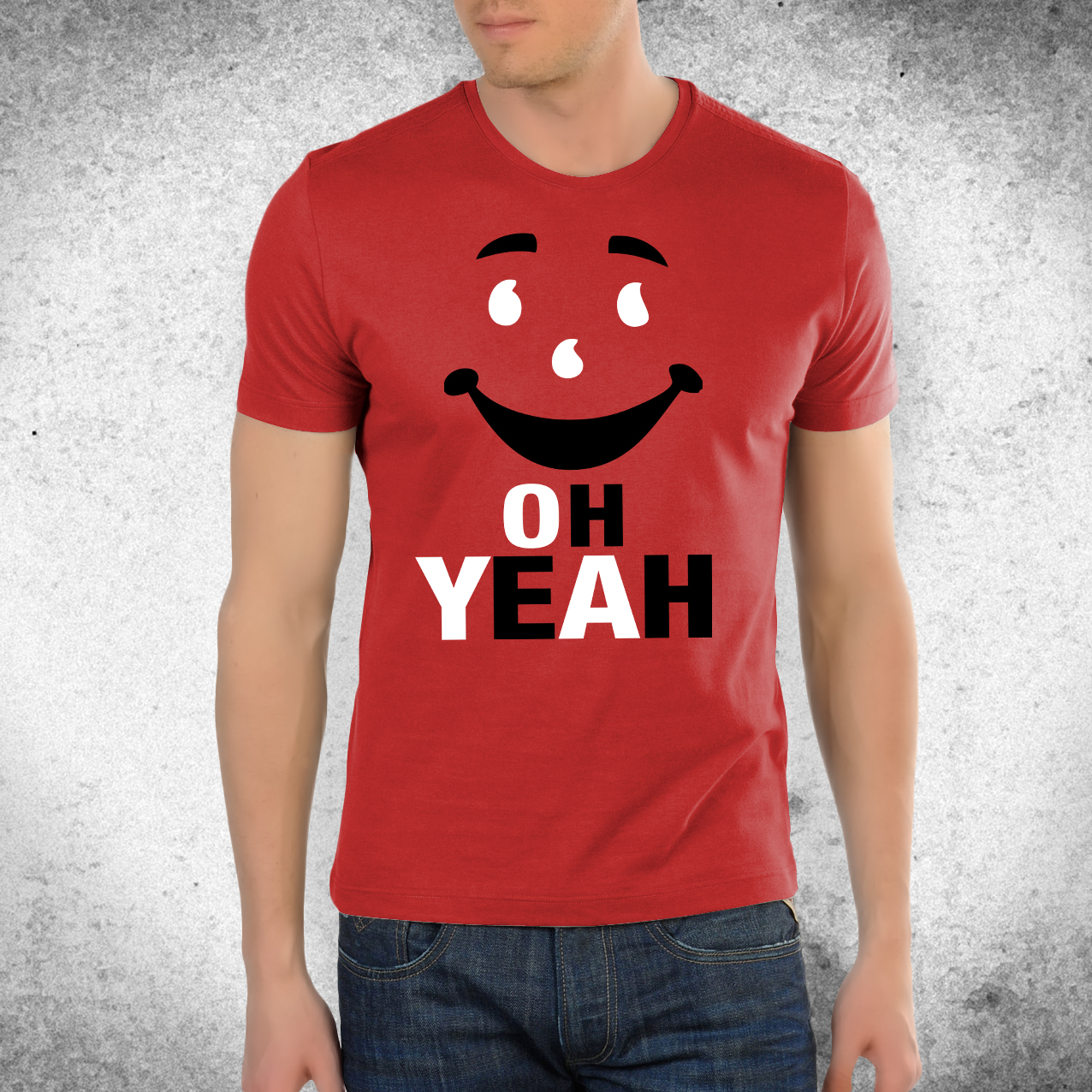 OH YEAH - Koolaid Man Tee Shirt | i-teez.com