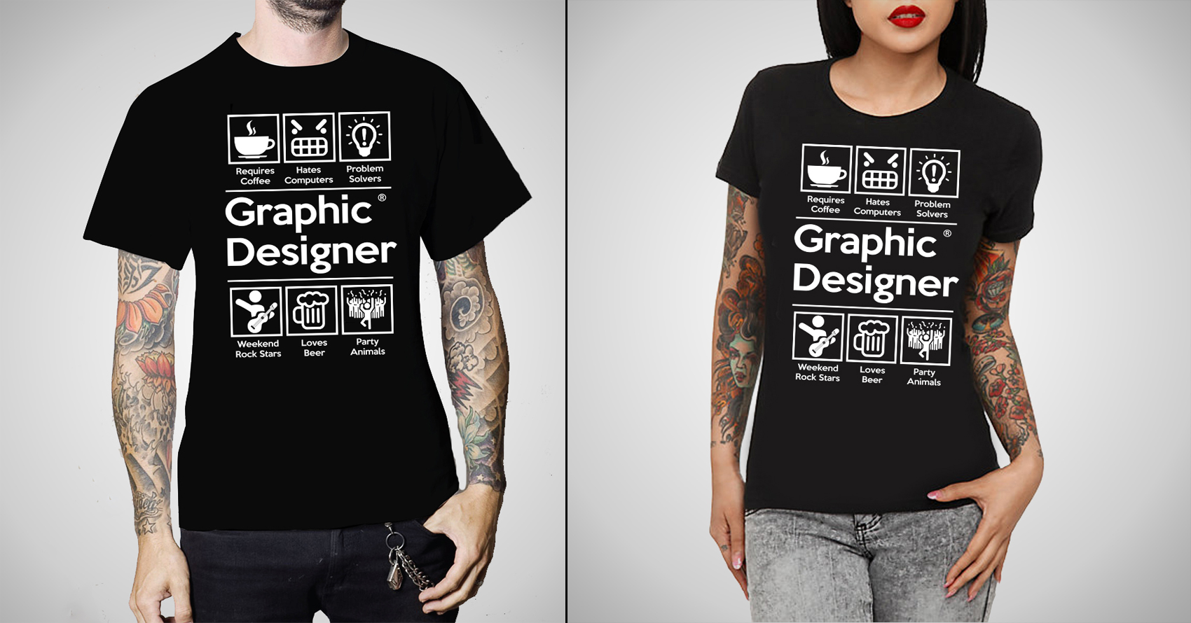 t shirt with graphic design